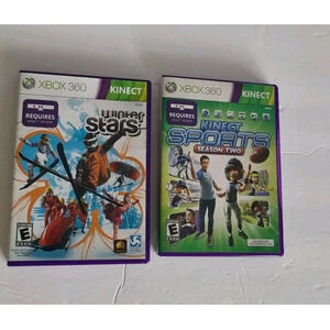 XBOX 360 Kinect sport games lot of 2